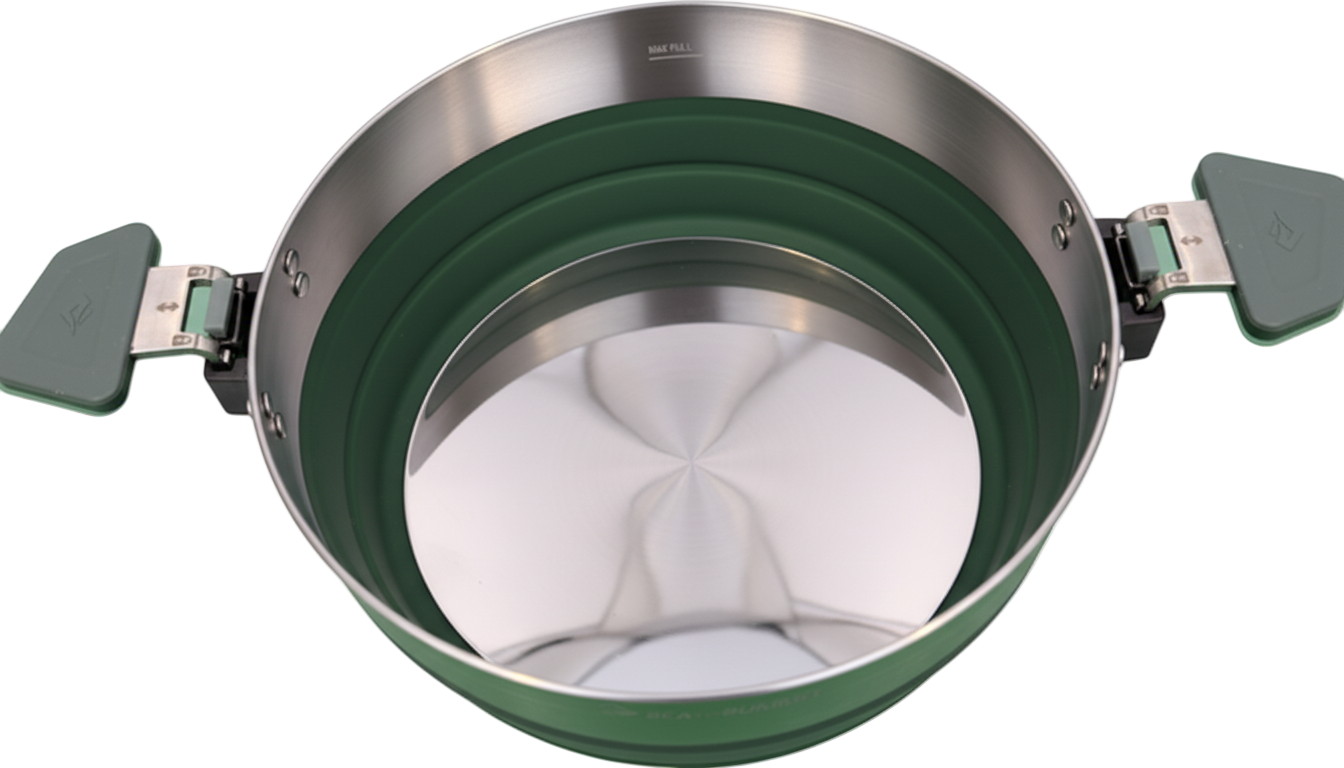 Detour Stainless Steel Collapsible 3L Pot