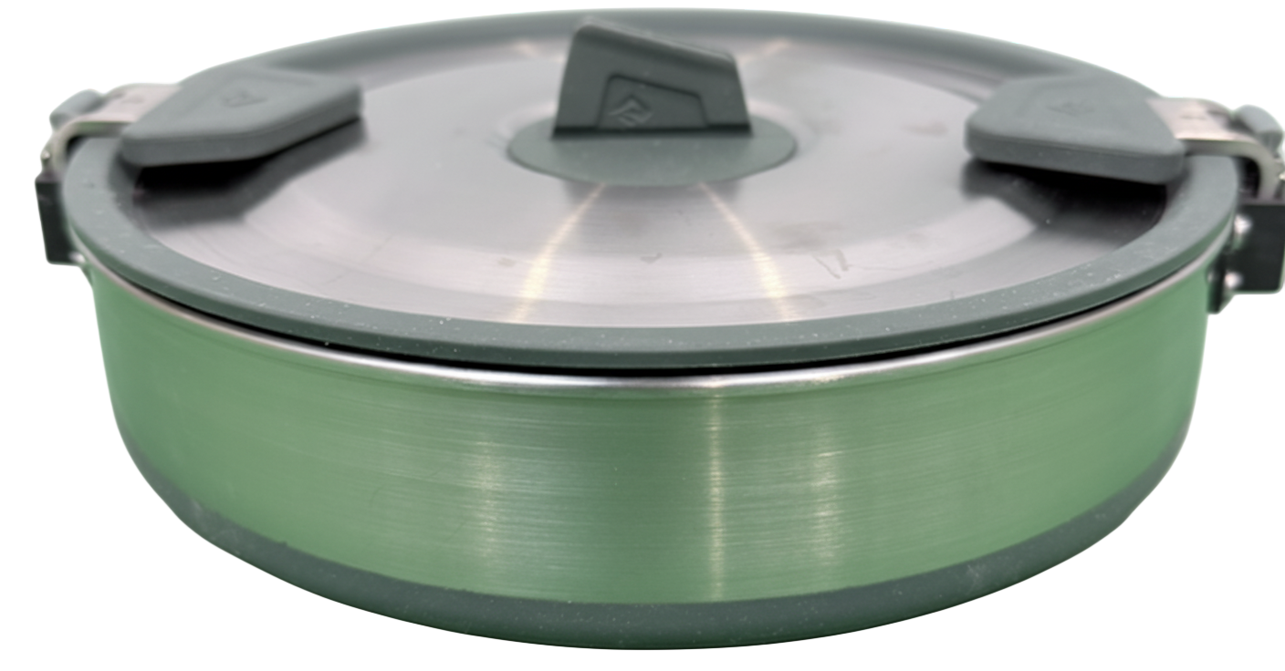 Detour Stainless Steel Collapsible One Pot Cooking Set