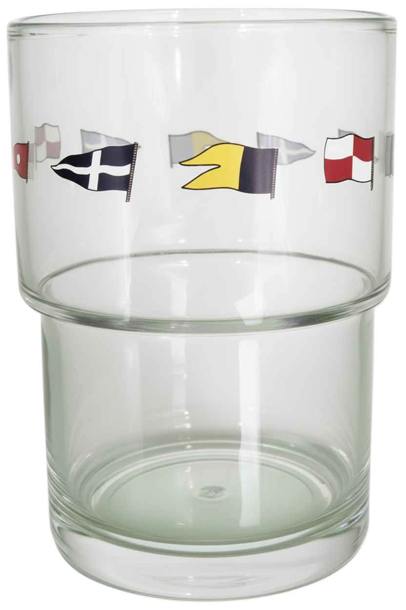 Marine Business Stackable Glass Set - REGATA - Set of 12