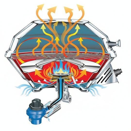 MAGMA Marine Kettle Gas Grill (Party Size)