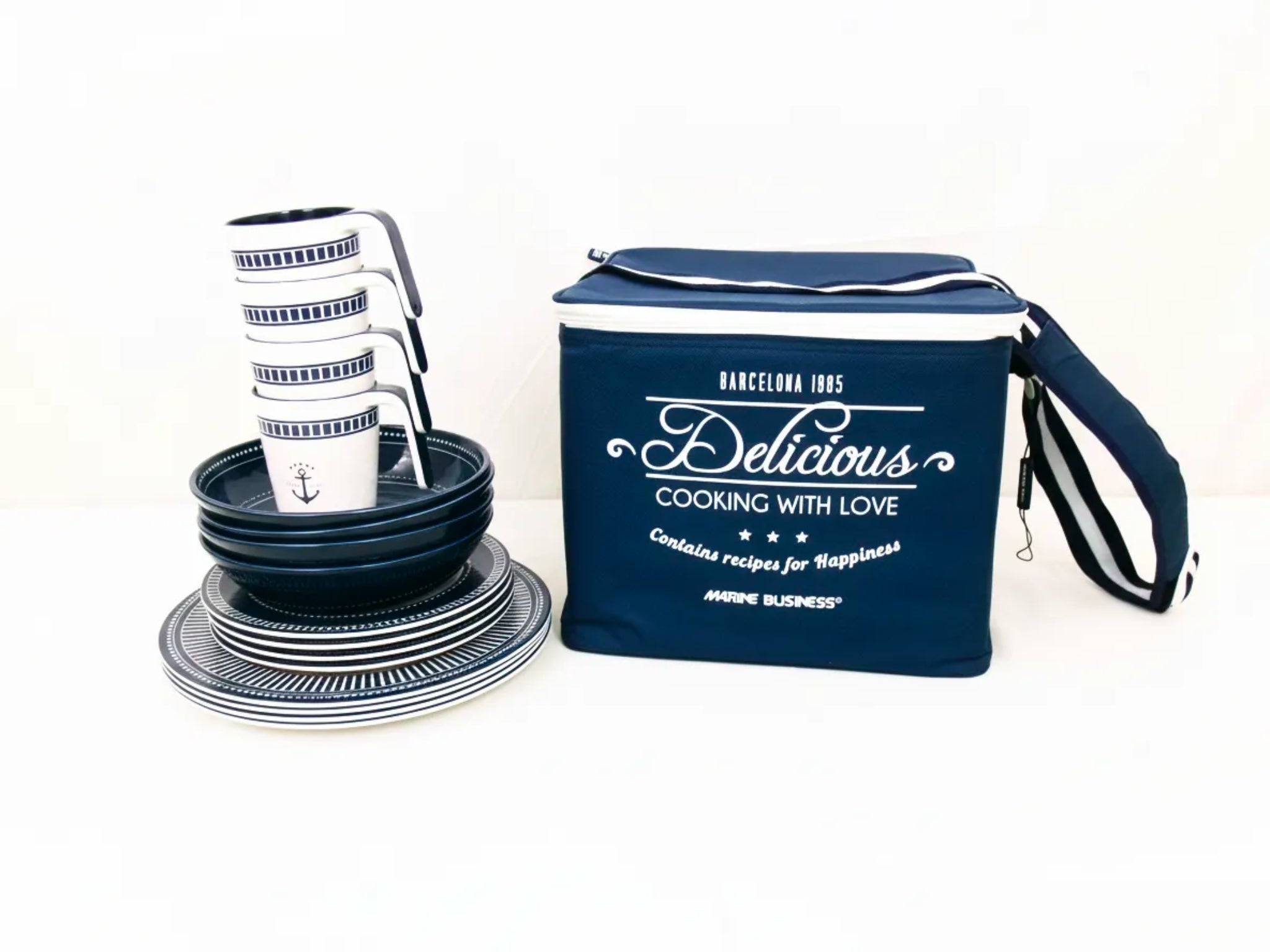 Marine Business Tableware Pack 16 pc - SAILOR SOUL