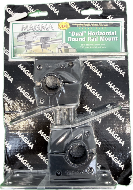 Magma Dual Horizontal Round Rail Mount
