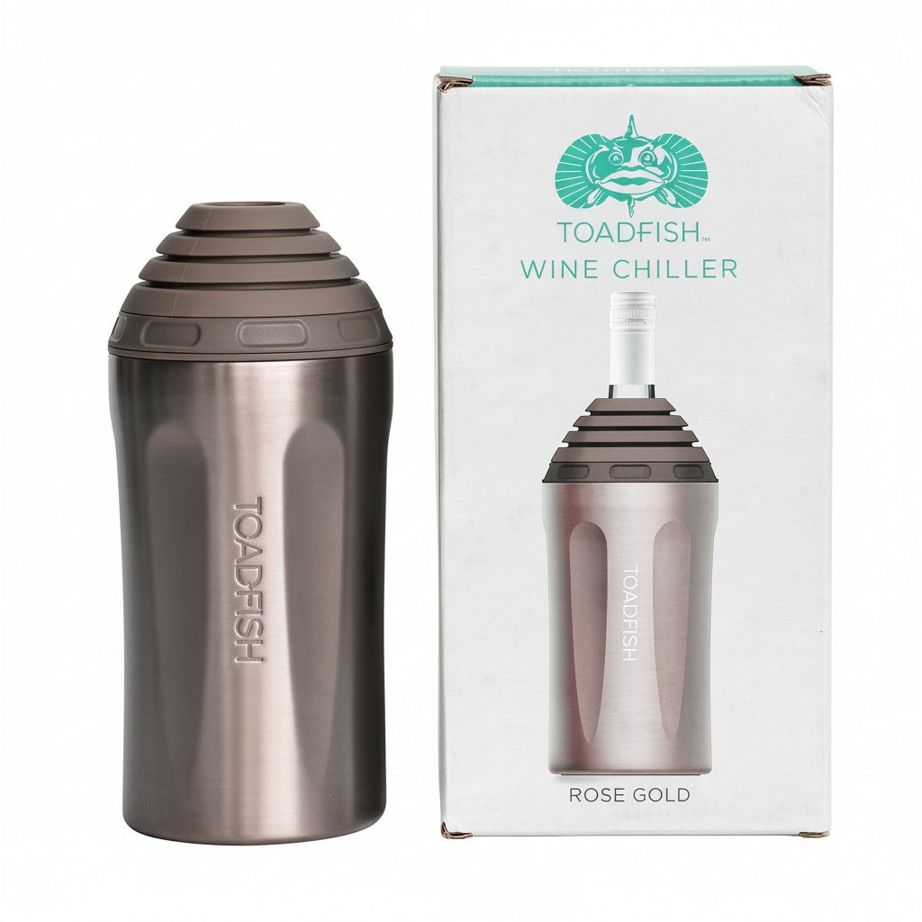 TOADFISH Wine Chiller- ROSE GOLD