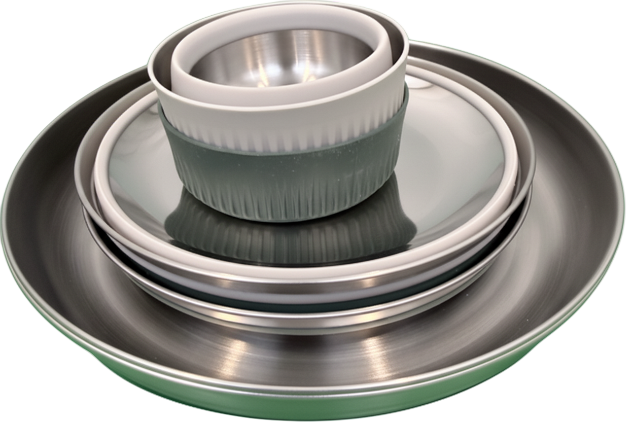 Detour Stainless Steel Dinnerware Set