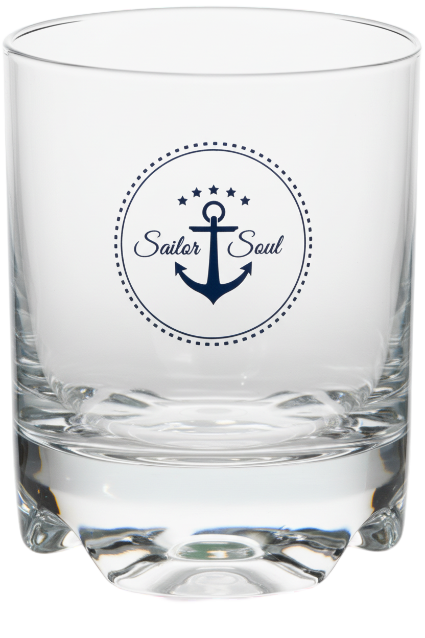 Sailor Soul Stemless Wine/Water Glass set of 6