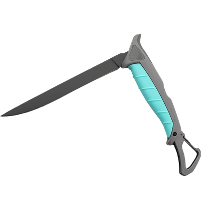 Toadfish Stowaway Folding Fillet Knife w/Built-In Carabiner - 7"