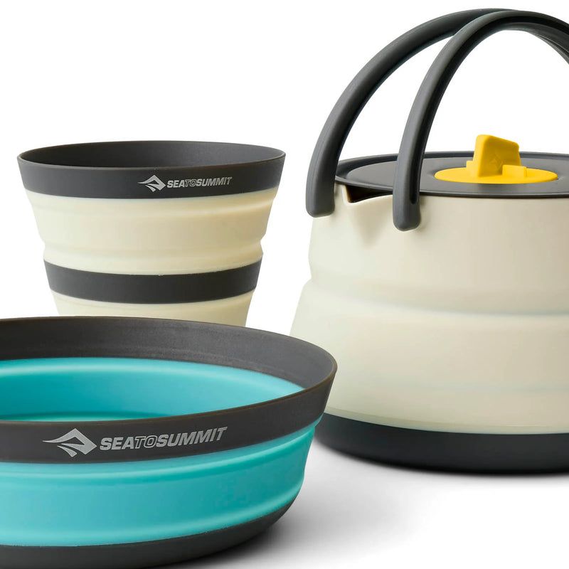 Load image into Gallery viewer, Frontier Ultralight Collapsible Kettle Cook Set with Cup &amp; Bowl

