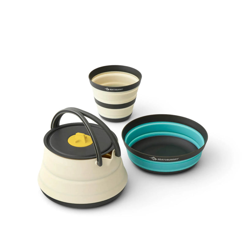 Load image into Gallery viewer, Frontier Ultralight Collapsible Kettle Cook Set with Cup &amp; Bowl
