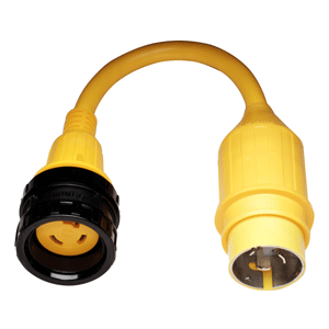 Marinco CS30-25 EEL 30A 125V Shore Power Cordset - 25' - Yellow
