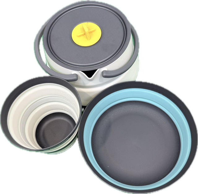 Frontier Collapsible Kettle Cook Set with Cup and Bowl