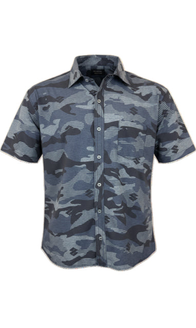 Suzuki Camo Button Up