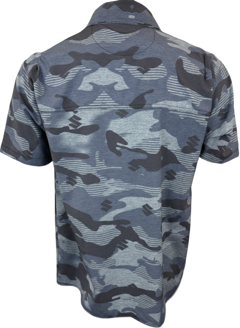 Suzuki Camo Button Up