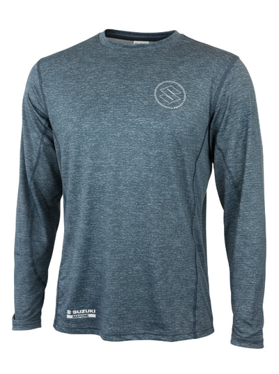 Suzuki Heather Blue Sun Shirt